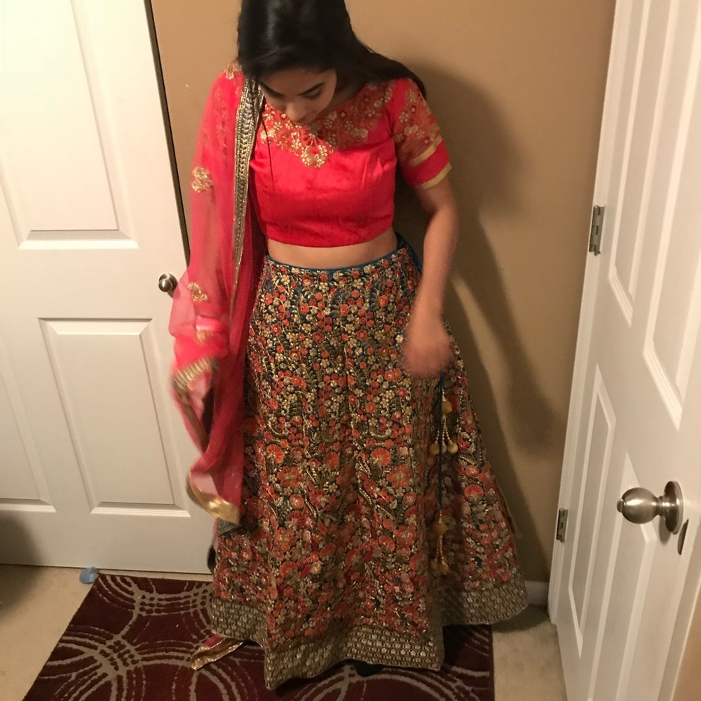 Indian lengha choli